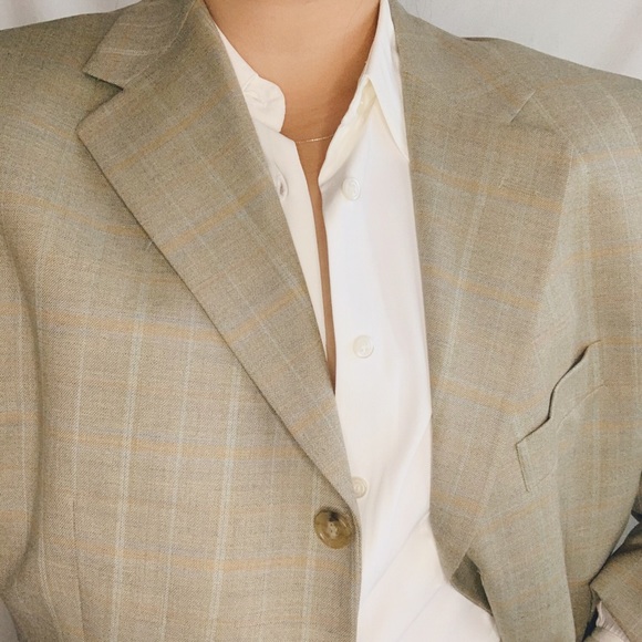 Vintage Oversized 100% Wool Blazer - Picture 3 of 6